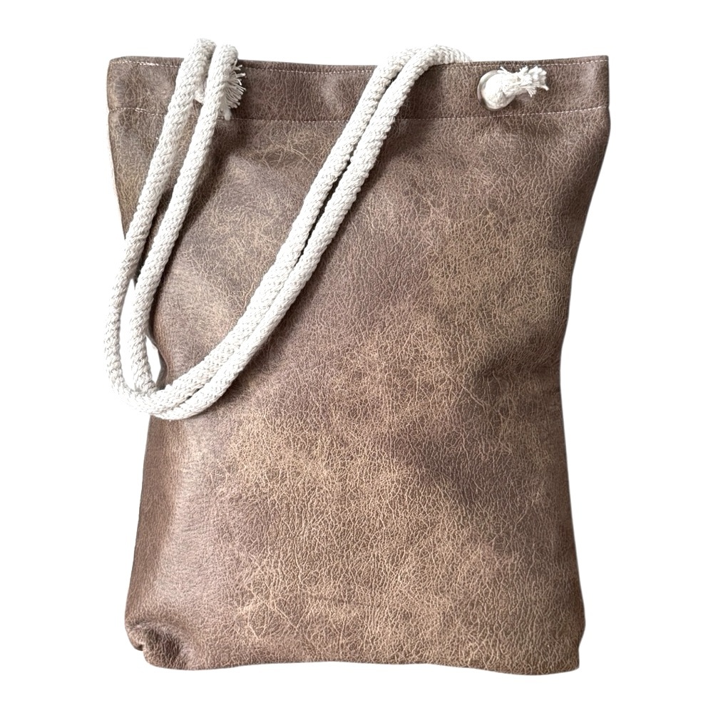 NWT Embroidered Canvas Boho Bohemian Tote Bag - Cream and Multicolor! - Picture 6 of 6